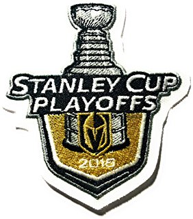 2018 stanley cup playoffs patch golden knights puck style stanley cup las vegaspre->more nhl jerseys->NHL Jersey